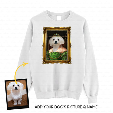Personalized Dog Gift Idea - Royal Dog's Portrait 25 For Dog Lovers - Standard Crew Neck Sweatshirt